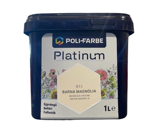 Platinum beltéri falfesték 1l Barna magnólia
