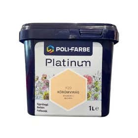 Platinum beltéri falfesték 1l Körömvirág