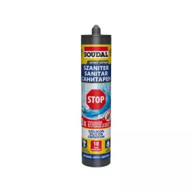 Soudal Szaniter Szilikon STOP 280ml Antracint