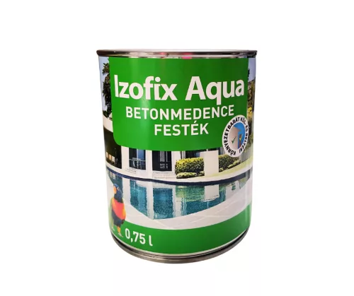Izofix Aqua betonmedence festék 0,75l Kék 700