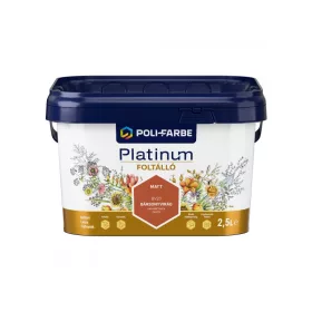 Platinum Foltálló beltéri falfesték 2,5l Bársonyvirág