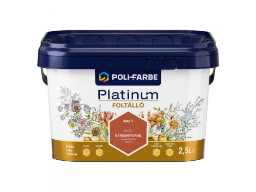 Platinum Foltálló beltéri falfesték 2,5l Bársonyvirág