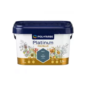 Platinum Foltálló beltéri falfesték 2,5l Kökény