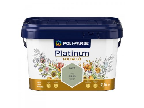 Platinum Foltálló beltéri falfesték 2,5l Olajfa