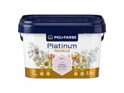 Platinum Foltálló beltéri falfesték 2,5l Pompás ligetszépe
