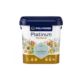 Platinum Foltálló beltéri falfesték 5l Csombormenta
