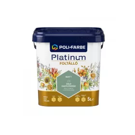   Platinum Foltálló beltéri falfesték 5l Zöld kagylóvirág