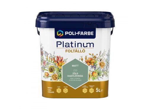 Platinum Foltálló beltéri falfesték 5l Zöld kagylóvirág