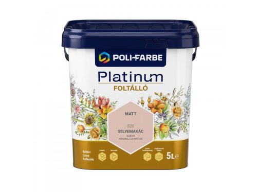 Platinum Foltálló beltéri falfesték 5l Selyemakác