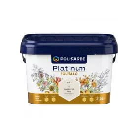Platinum Foltálló beltéri falfesték 2,5l Harmatos írisz