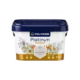   Platinum Foltálló beltéri falfesték 2,5l Puha tollborzfű