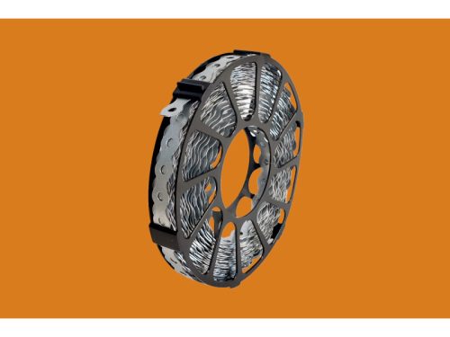 Hiltiszalag, hilti tipli acél rögzítőszalag 5 mm furat - 12 x 0,7 mm 10 m/tekercs kazettában