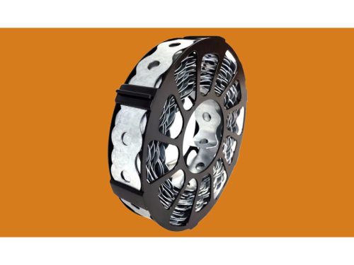 Hiltiszalag, hilti tipli acél rögzítőszalag 8,5 mm furat - 26 x 0,7 mm 10m/tekercs kazettában