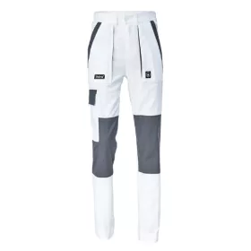 Festő munkanadrág derekas fehér-Héra 50-es