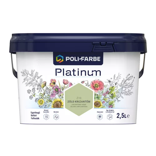 Platinum beltéri falfesték 2,5l Z10 Zöld krizantém