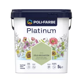 Platinum beltéri falfesték 5l Z10 Zöld krizantém