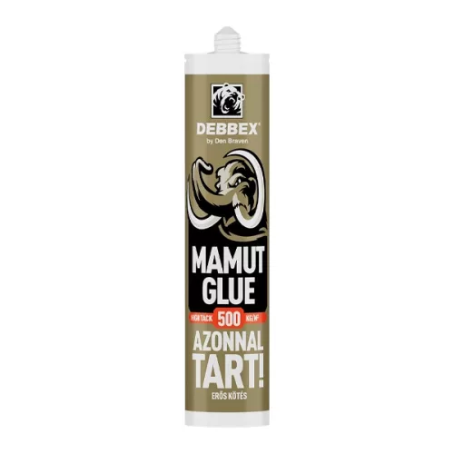 Mamut GlueE High Tack ragasztó azonnali tapadás 500kg/m2 290ml Fehér