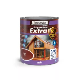   Lazurán Aqua Polyurethan Extra vízbázisú selyemfényű vastaglazúr 0,75l 1770 Teak