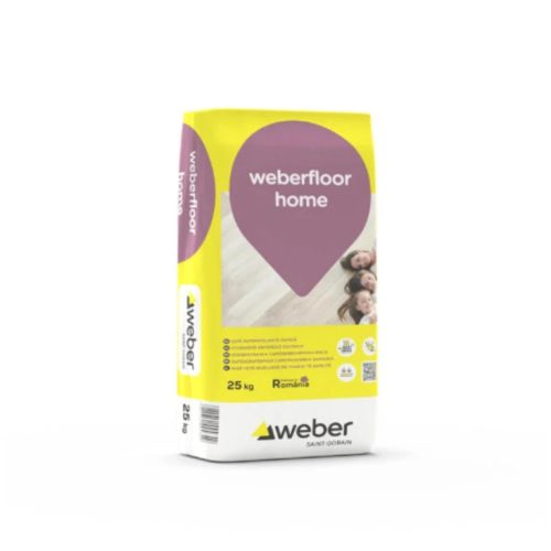 Weberfloor home gyorskötésű, önterülő aljzatkiegyenlítő 2–30mm 25kg