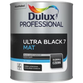 Dulux Professional ultra black beltéri falfesték 1l Fekete