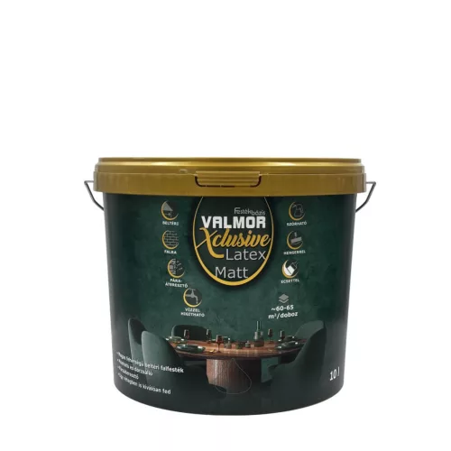 Valmor Xclusive Latex matt beltéri falfesték 10l