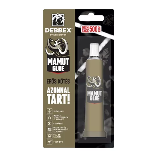 Mamut GlueE High Tack ragasztó azonnali tapadás 500kg/m2 25ml Fehér