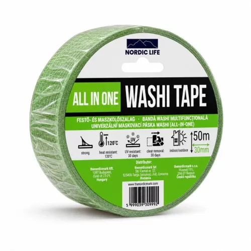 All in One Washi Festő- és maszkolószalag UV-álló 48 mm x 50 m